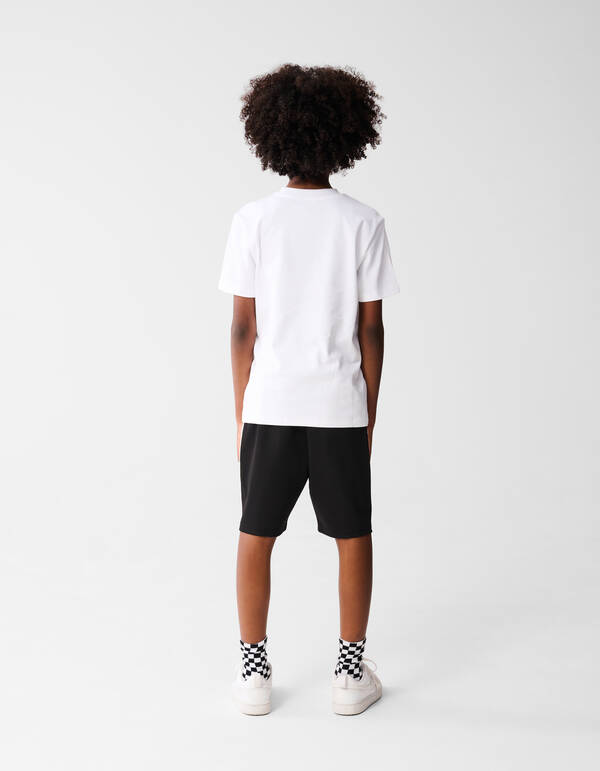 Cool Summer T-shirt Wit SHOEBY BOYS