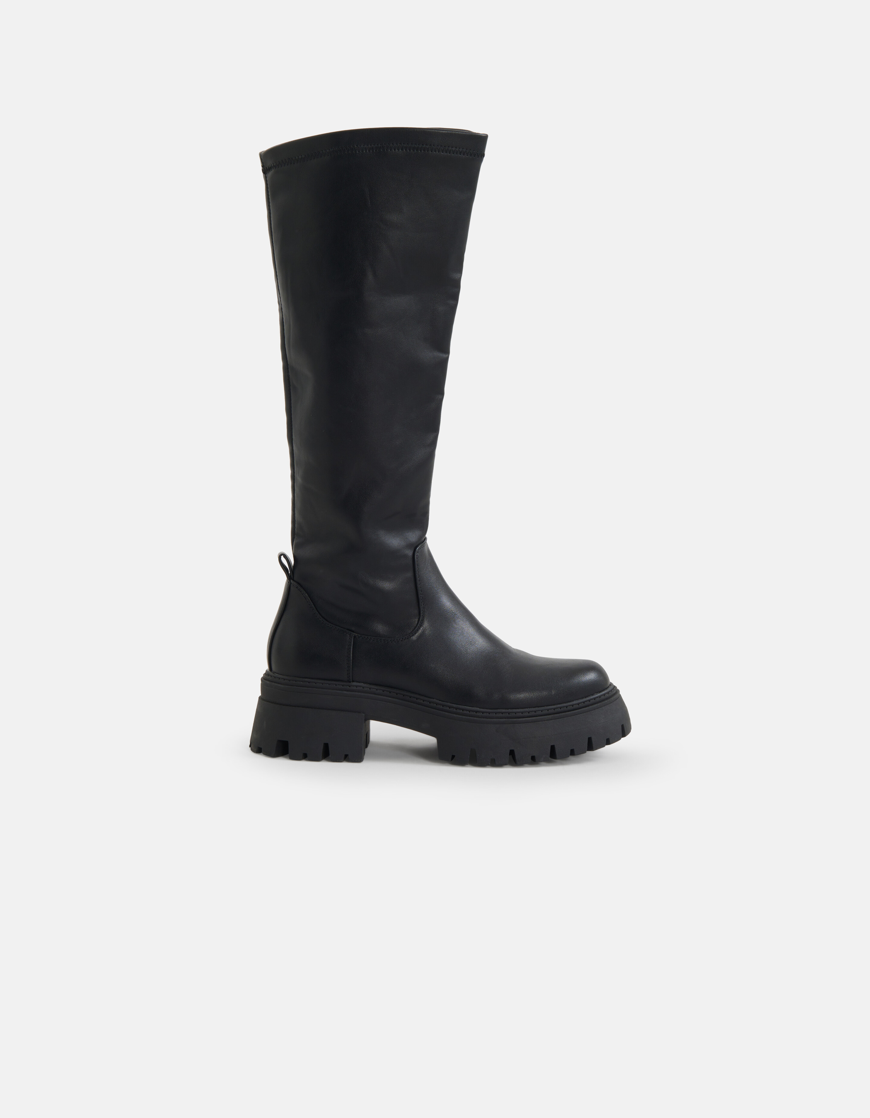 Chunky Stretch Laarzen Zwart SHOEBY SHOES