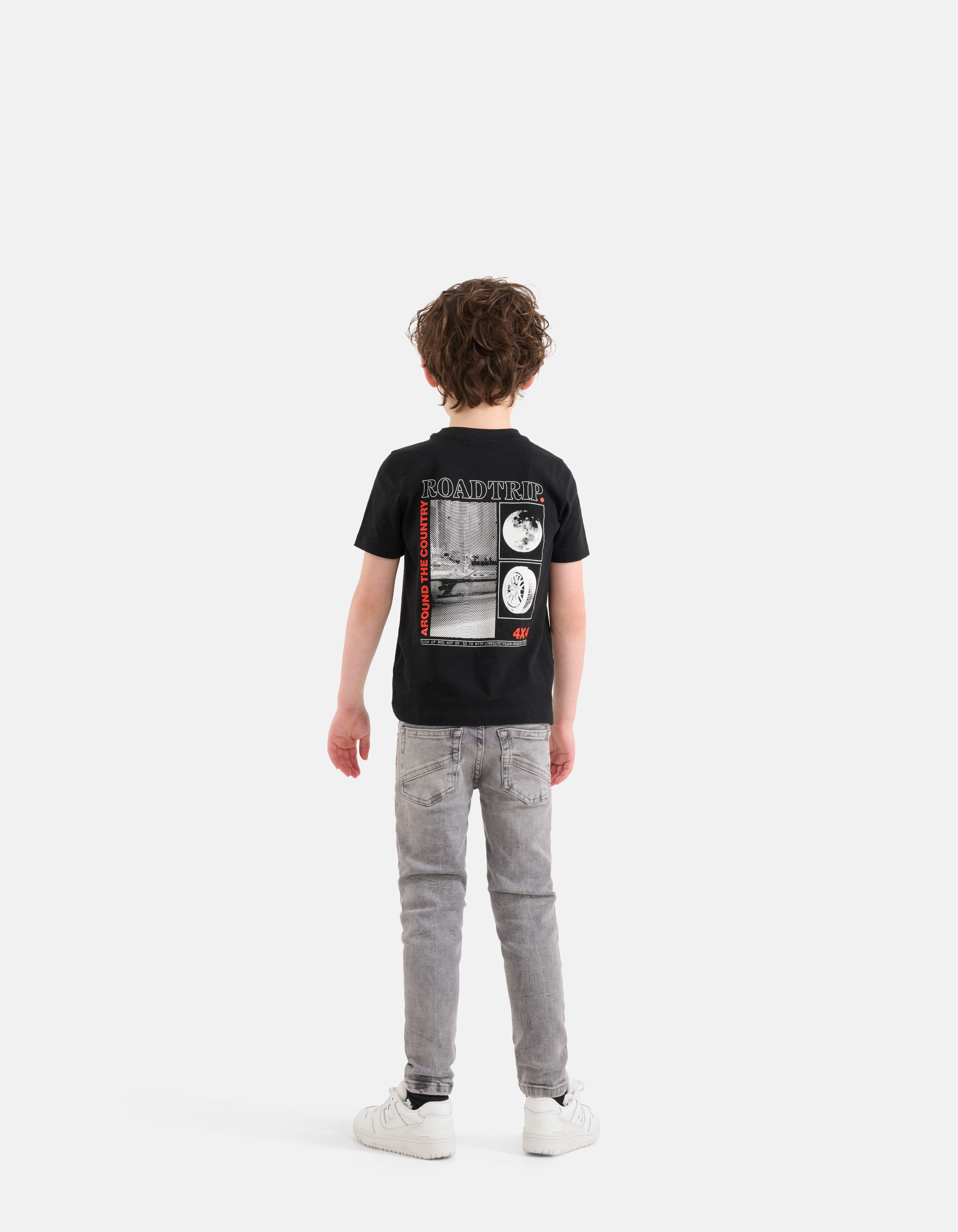 Artwork T-shirt Zwart SHOEBY BOYS