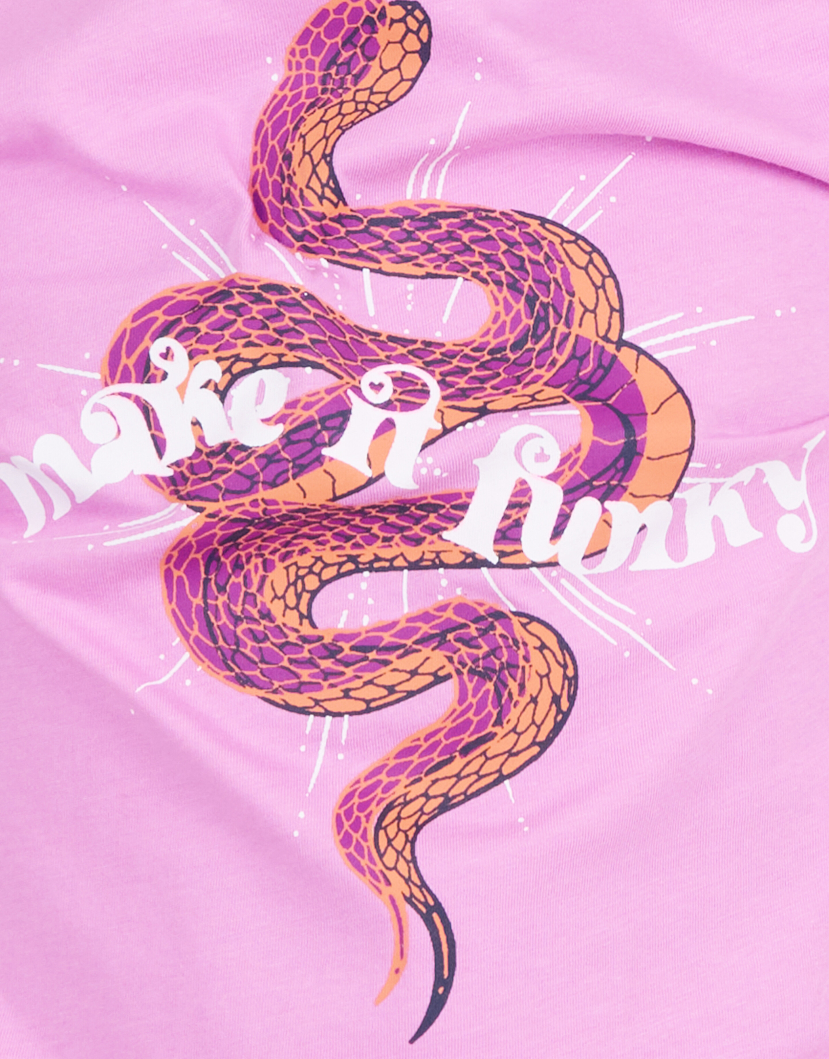 Funky Artwork T-shirt Roze SHOEBY GIRLS