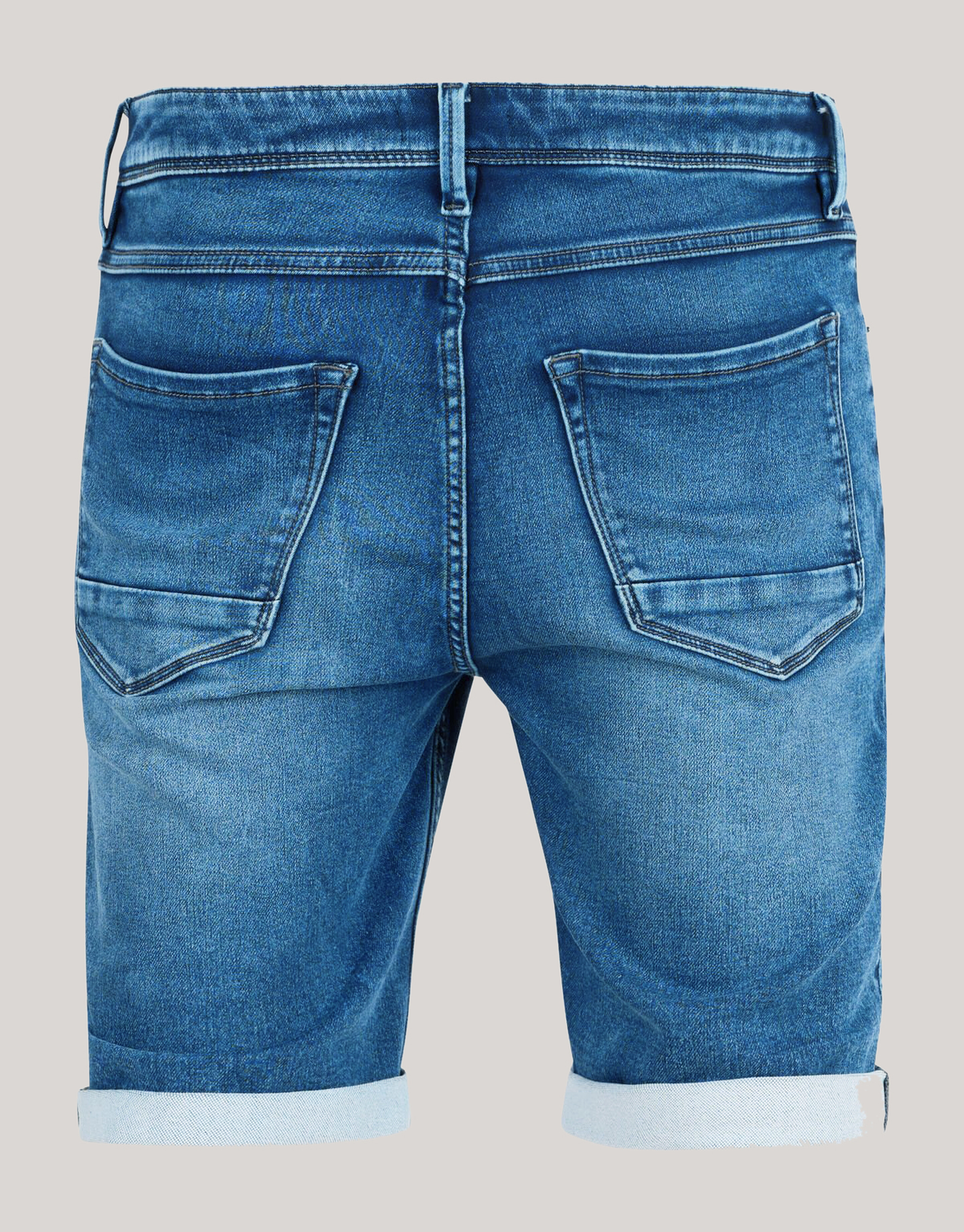 Jog Denim Short Donkerblauw SHOEBY MEN
