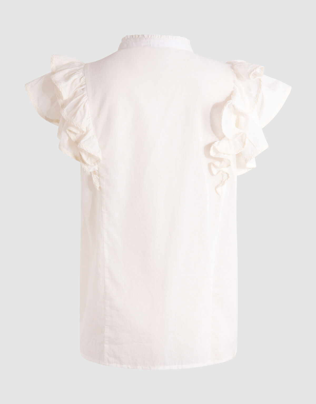 Ruffle Top Wit SHOEBY WOMEN