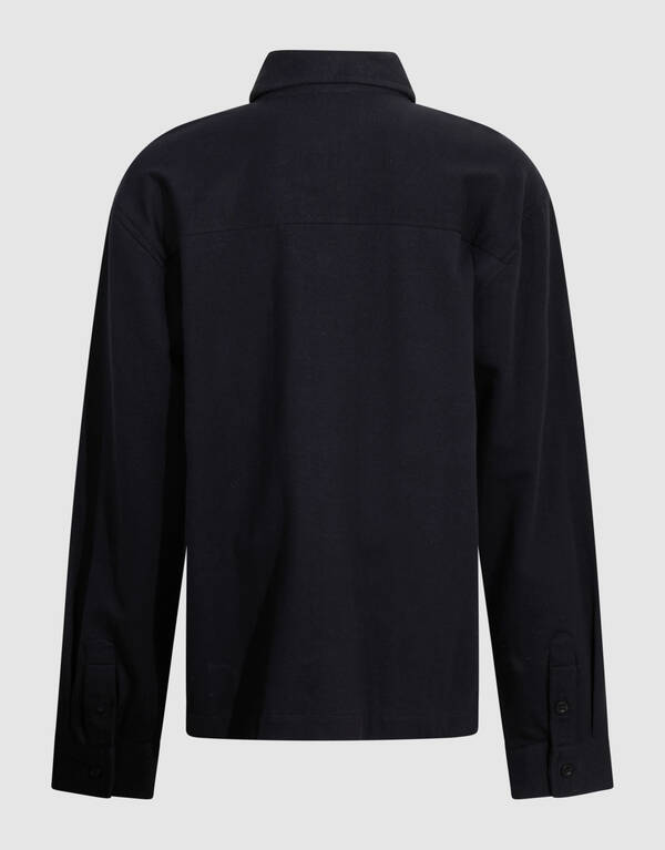 Jersey Overhemd Zwart SHOEBY BOYS