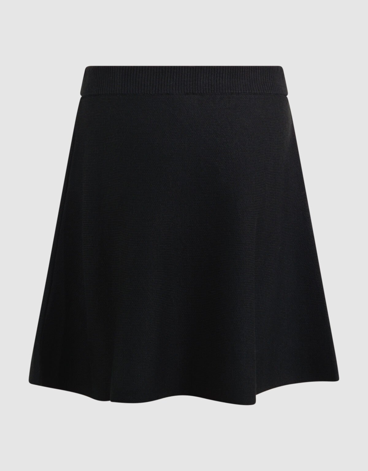 Knit Mini Rok Zwart SHOEBY GIRLS