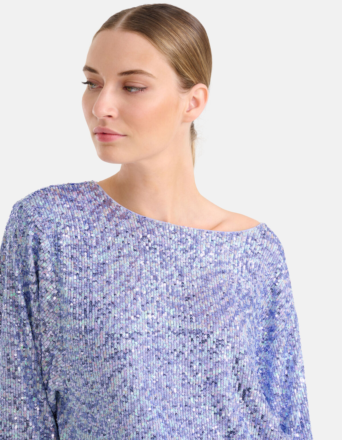 Pailletten Sweater Paars By Mieke SHOEBY WOMEN
