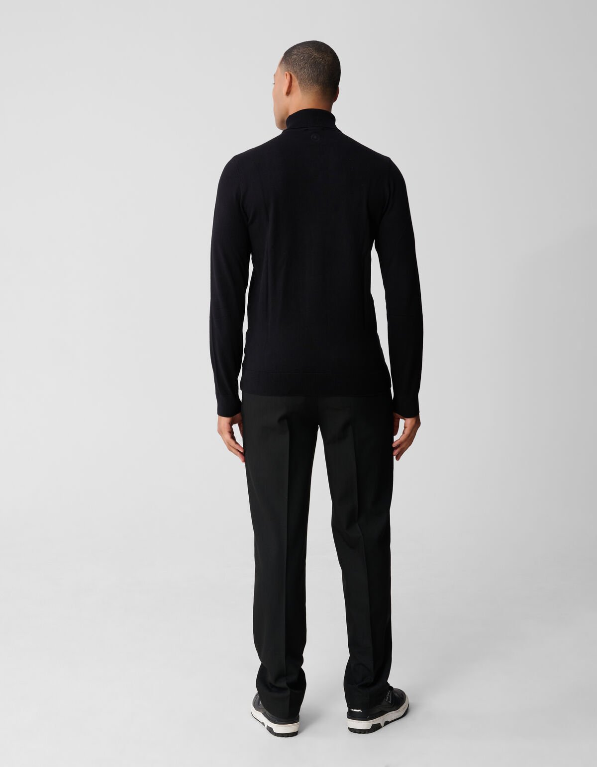 Gebreide Coltrui Zwart SHOEBY MEN