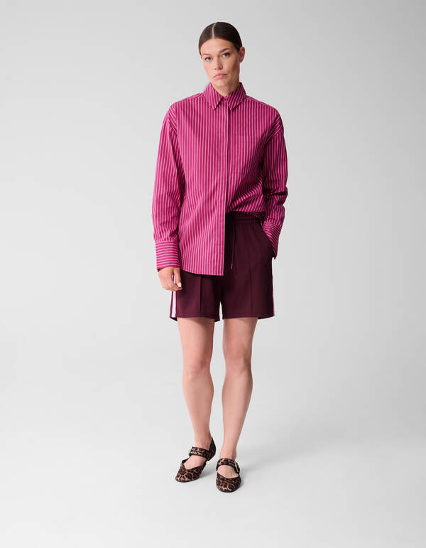 Sporty Short Donkerrood SHOEBY WOMEN