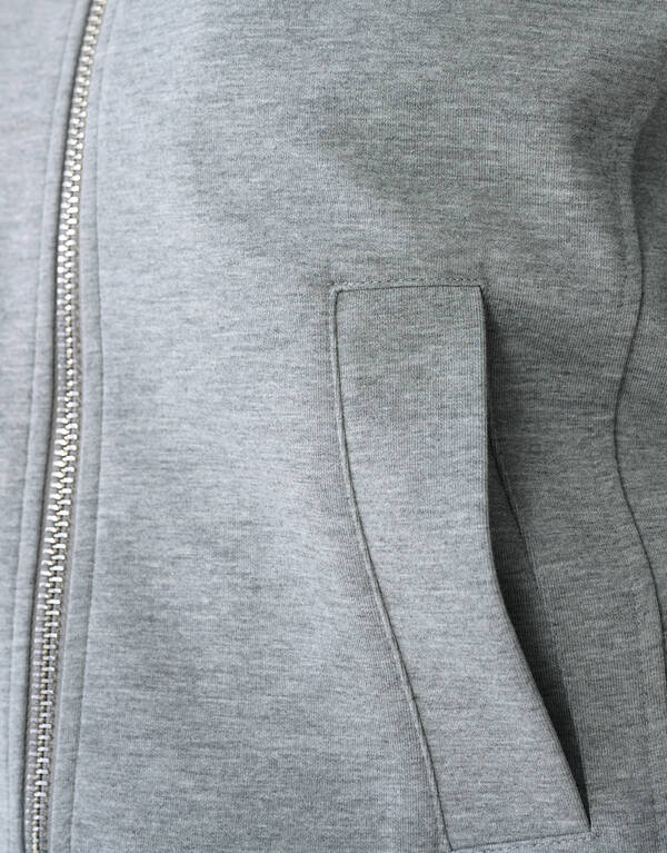 Oversized Vest Lichtgrijs By Fred SHOEBY WOMEN