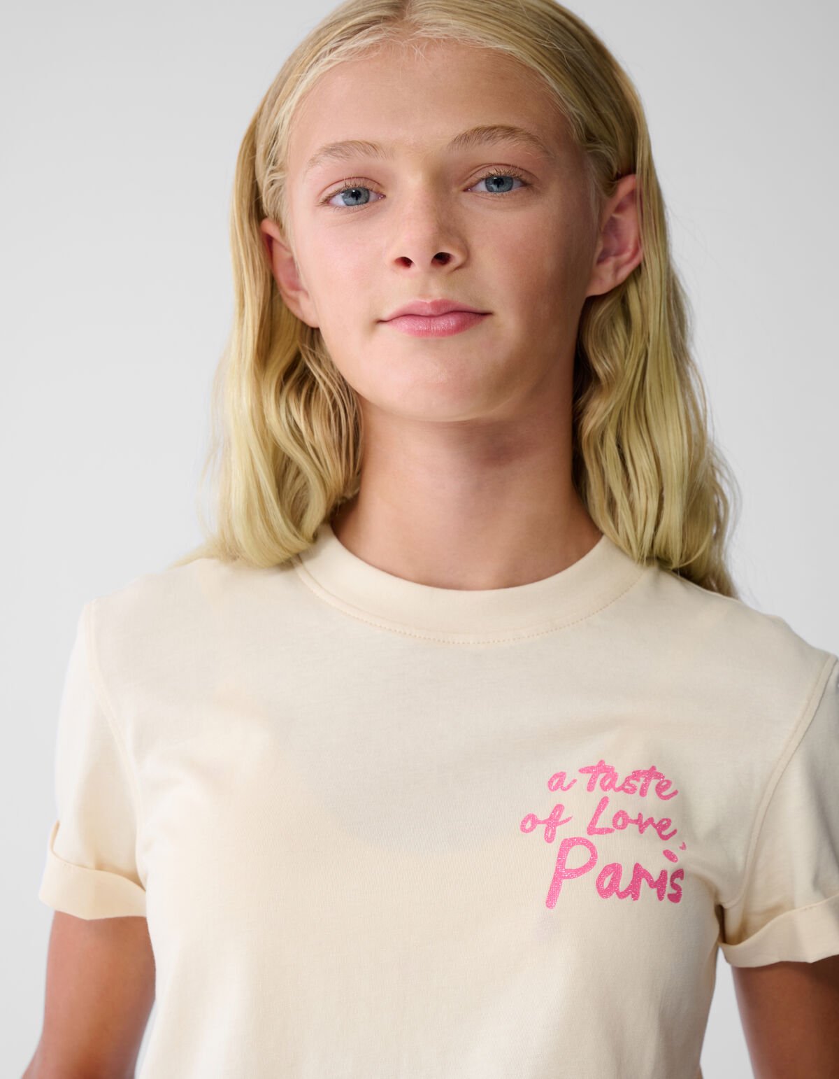 Taste Of Love Artwork T-shirt Zand SHOEBY GIRLS