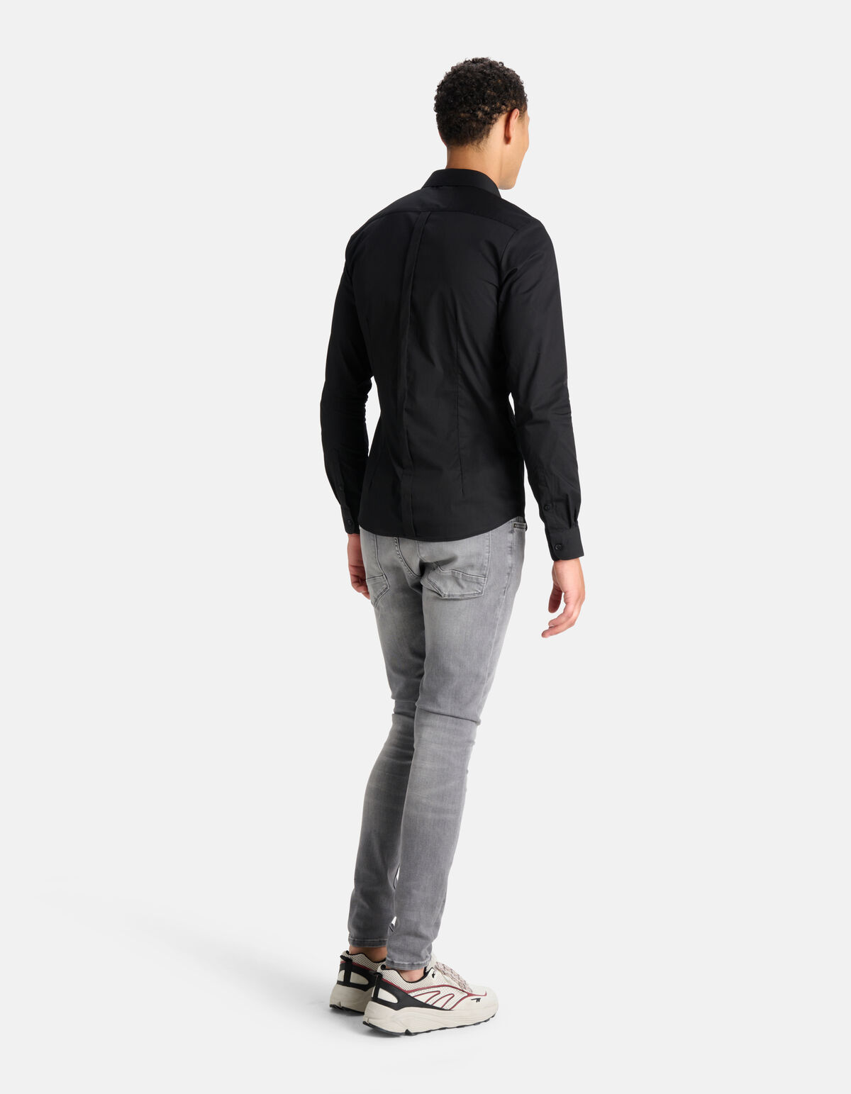 Basis Overhemd Zwart SHOEBY MEN