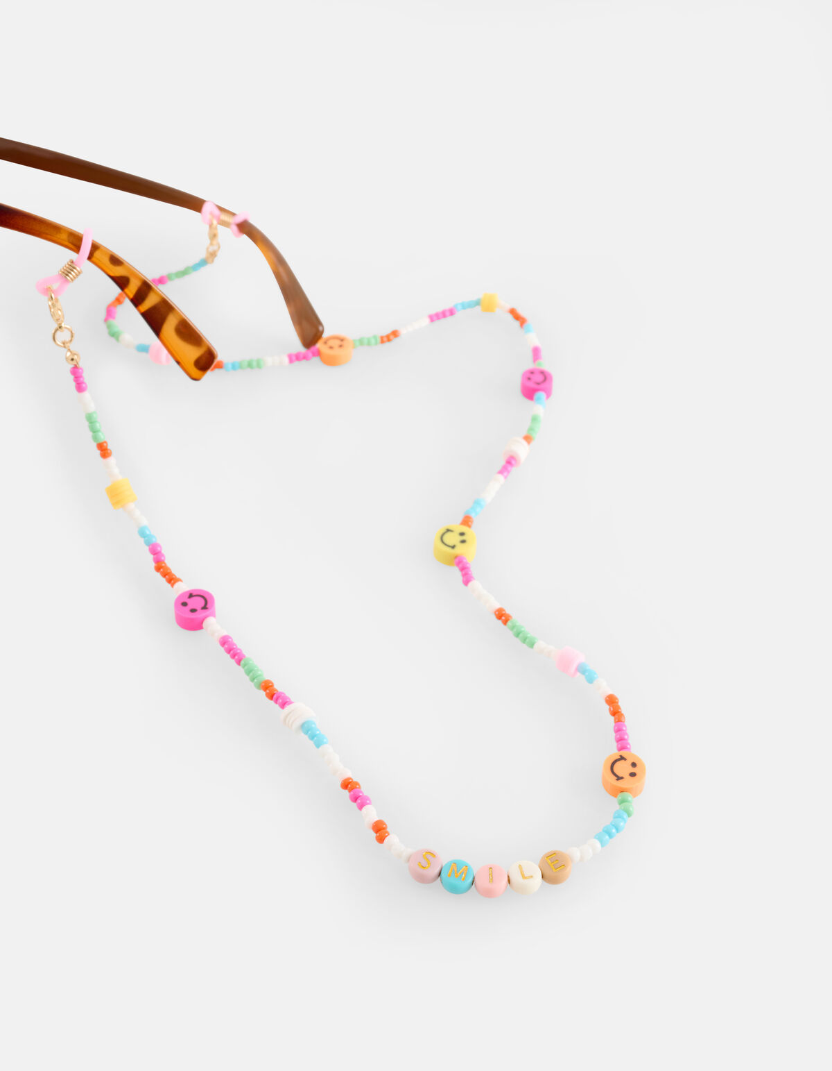 Gekleurde Smiley Zonnebrilkoord SHOEBY ACCESSOIRES