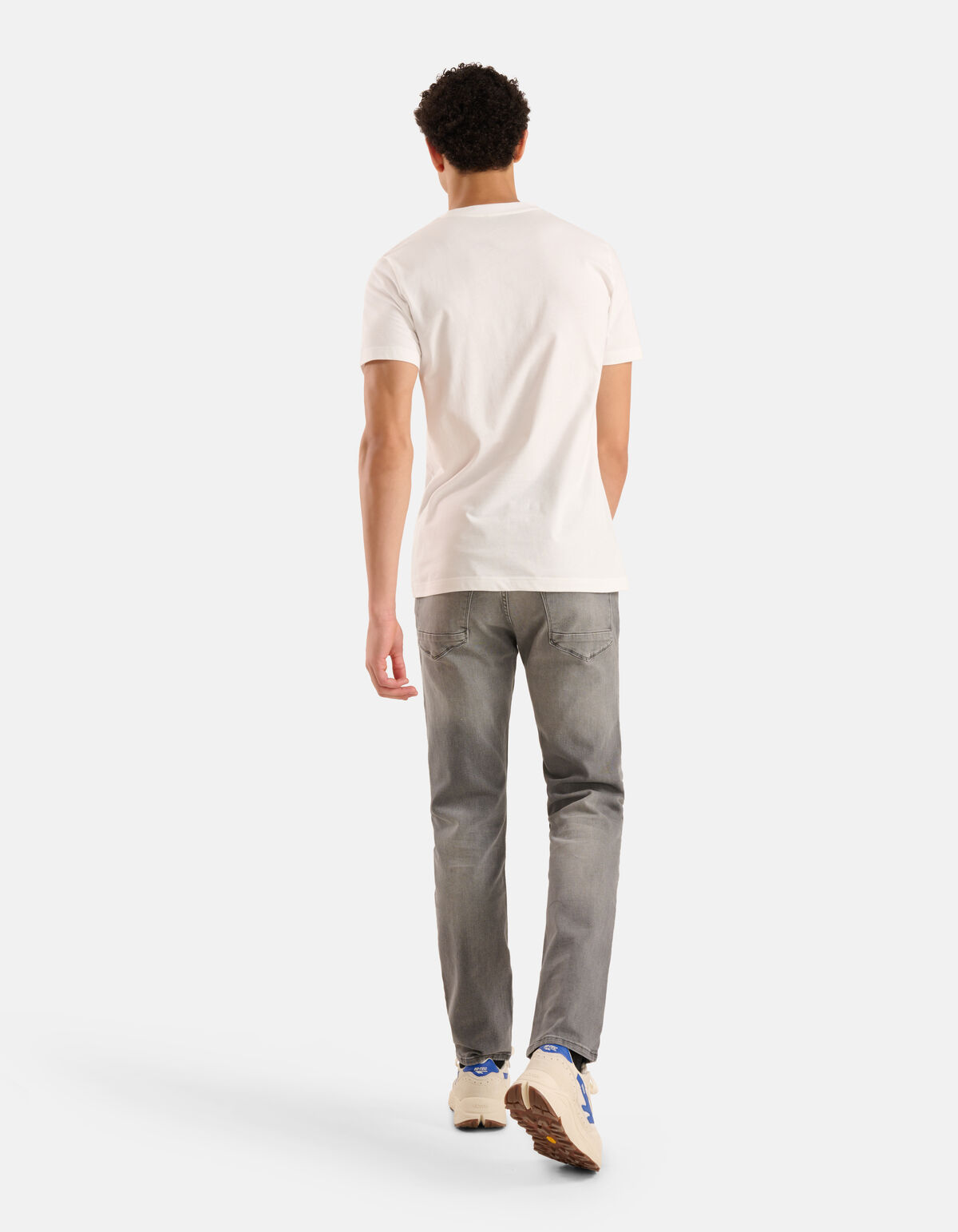 Artwork T-shirt Wit SHOEBY MEN