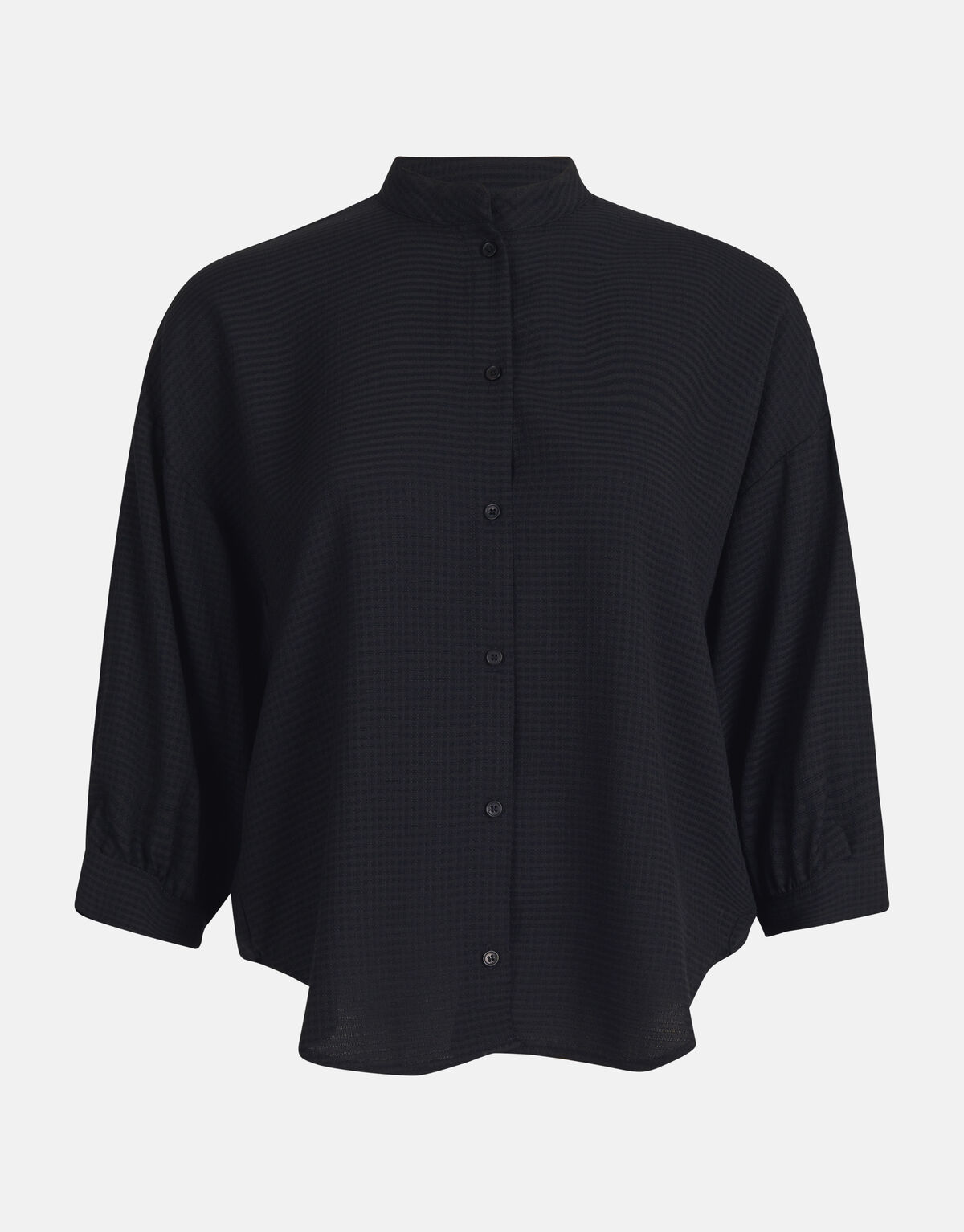 Relaxed Fit Blouse Zwart SHOEBY WOMEN