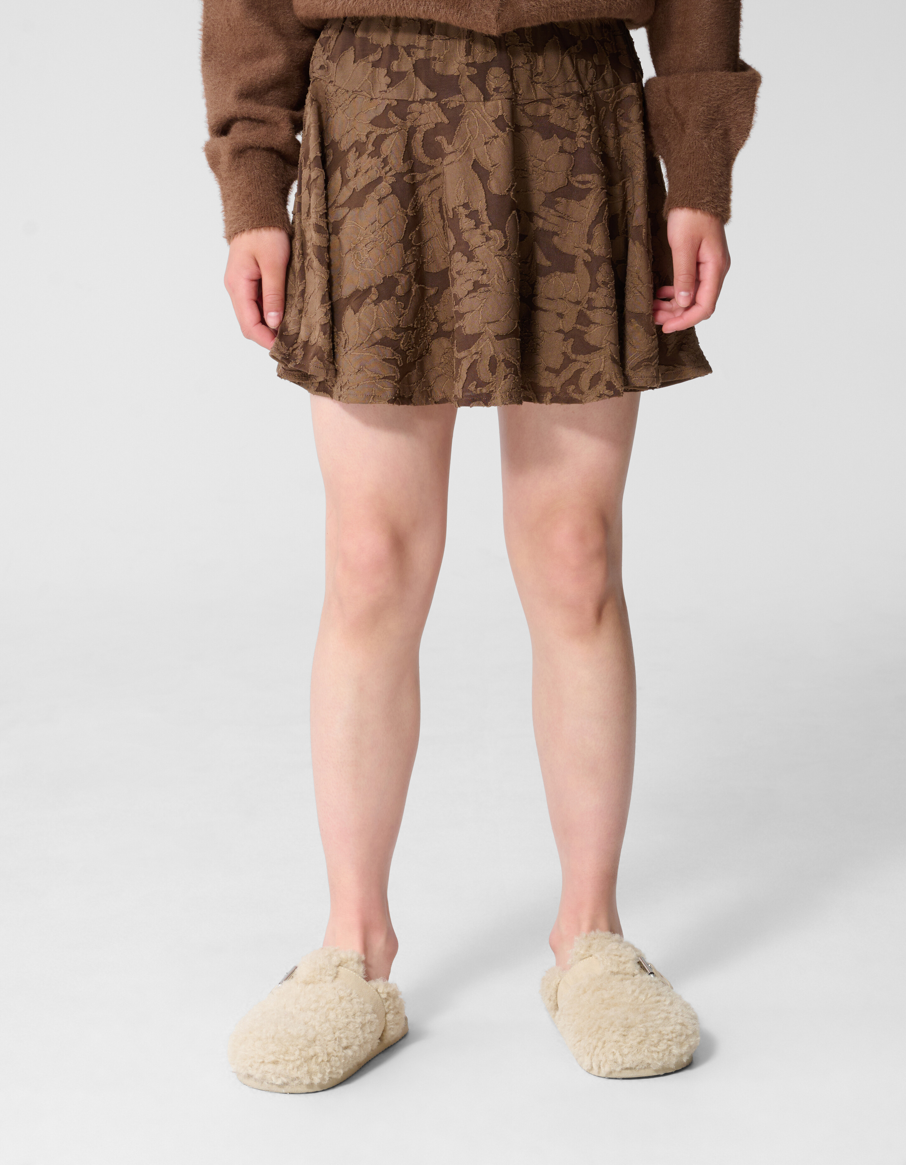 Structuur Rok Bruin SHOEBY GIRLS