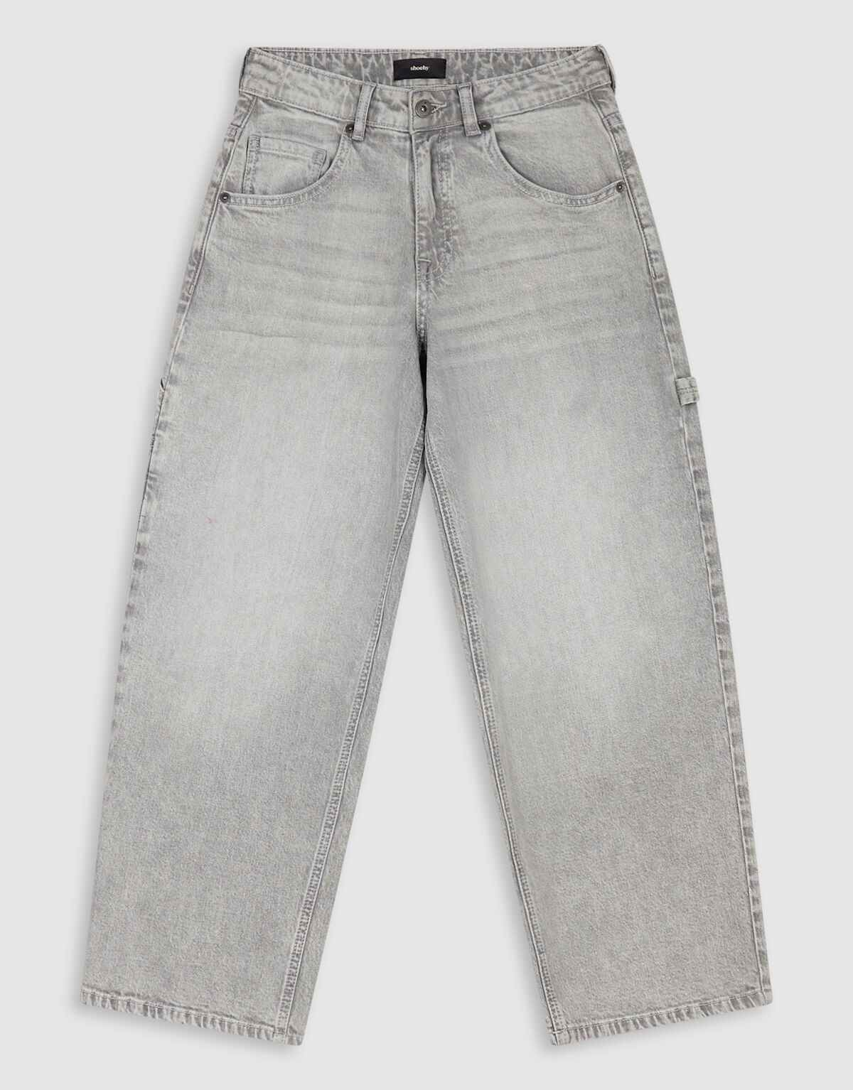 Ultra Baggy Fit Carpenter Jeans Lichtgrijs SHOEBY BOYS