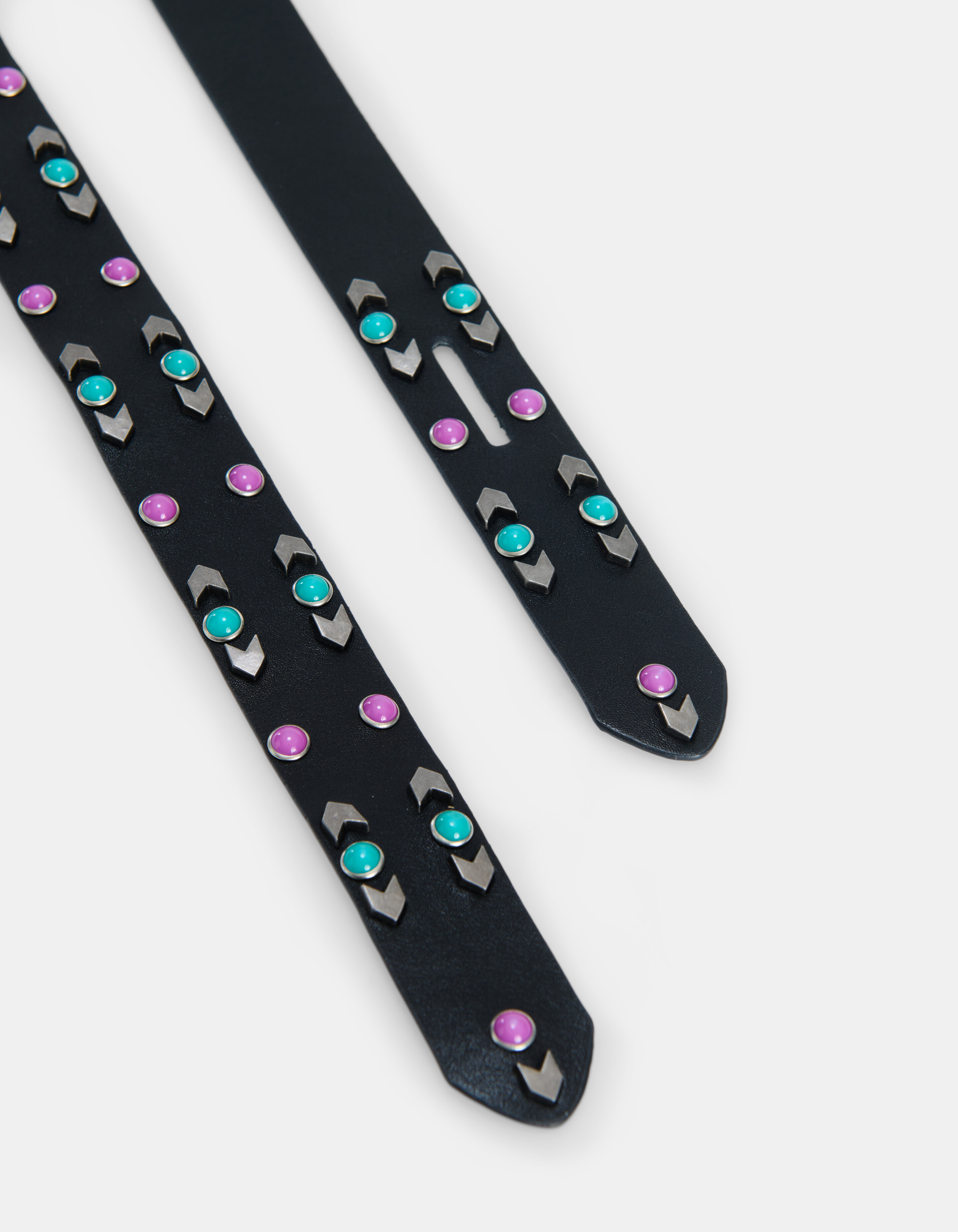 Gekleurde Studs Riem SHOEBY ACCESSOIRES