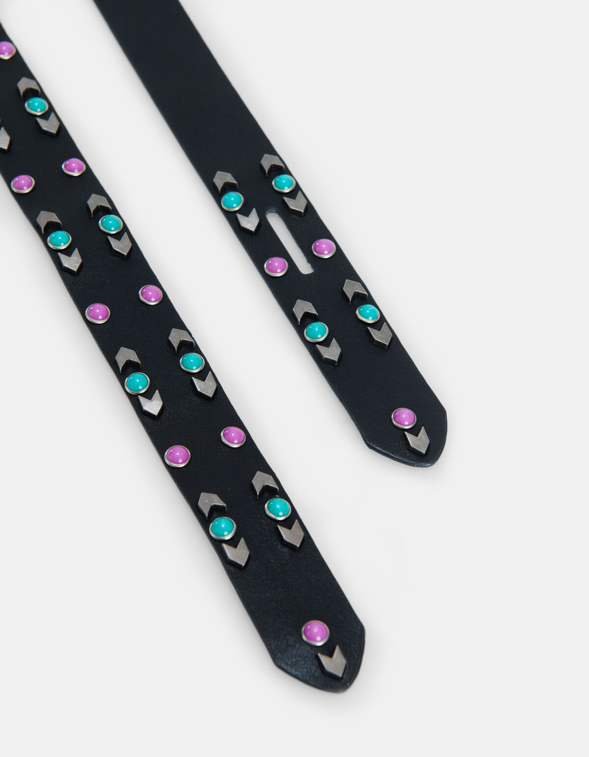 Gekleurde Studs Riem SHOEBY ACCESSOIRES