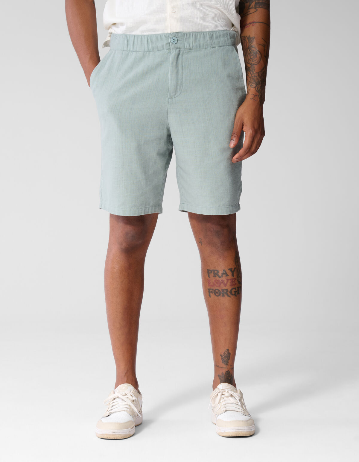 Structuur Short Lichtgroen SHOEBY MEN