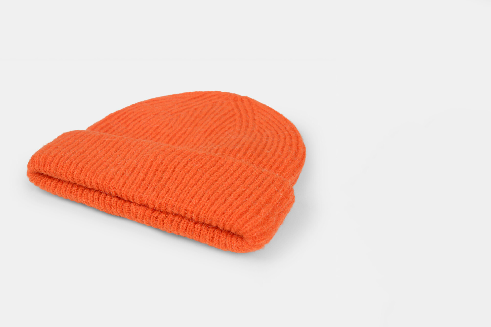 Alpaca Beanie Oranje ACCESSOIRES SHOEBY