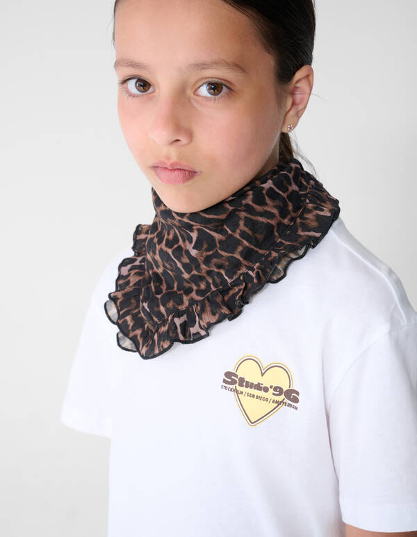 Studio Artwork T-shirt Wit SHOEBY GIRLS