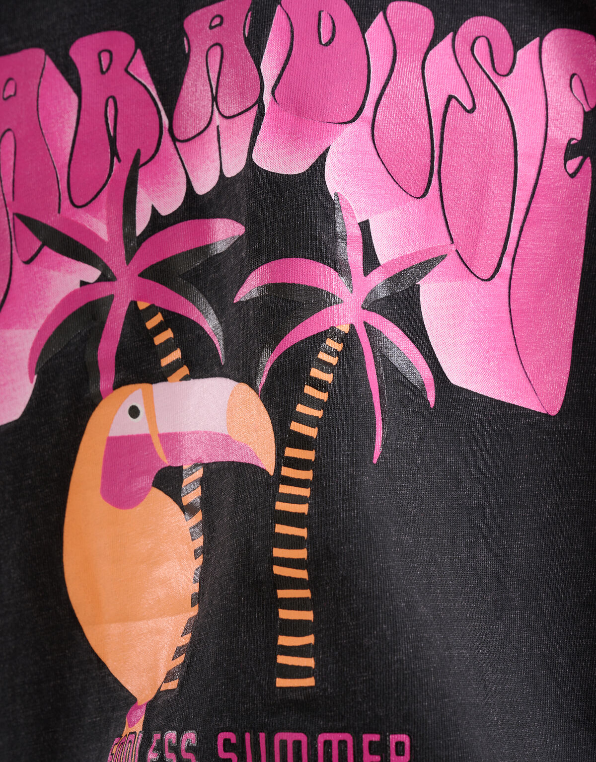 Artwork T-shirt Zwart SHOEBY GIRLS