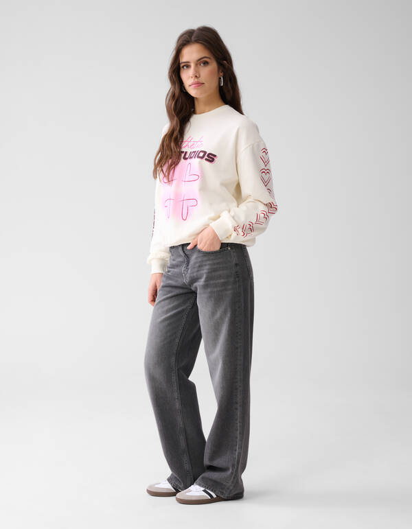 Studio Sweater Gebroken Wit SHOEBY WOMEN