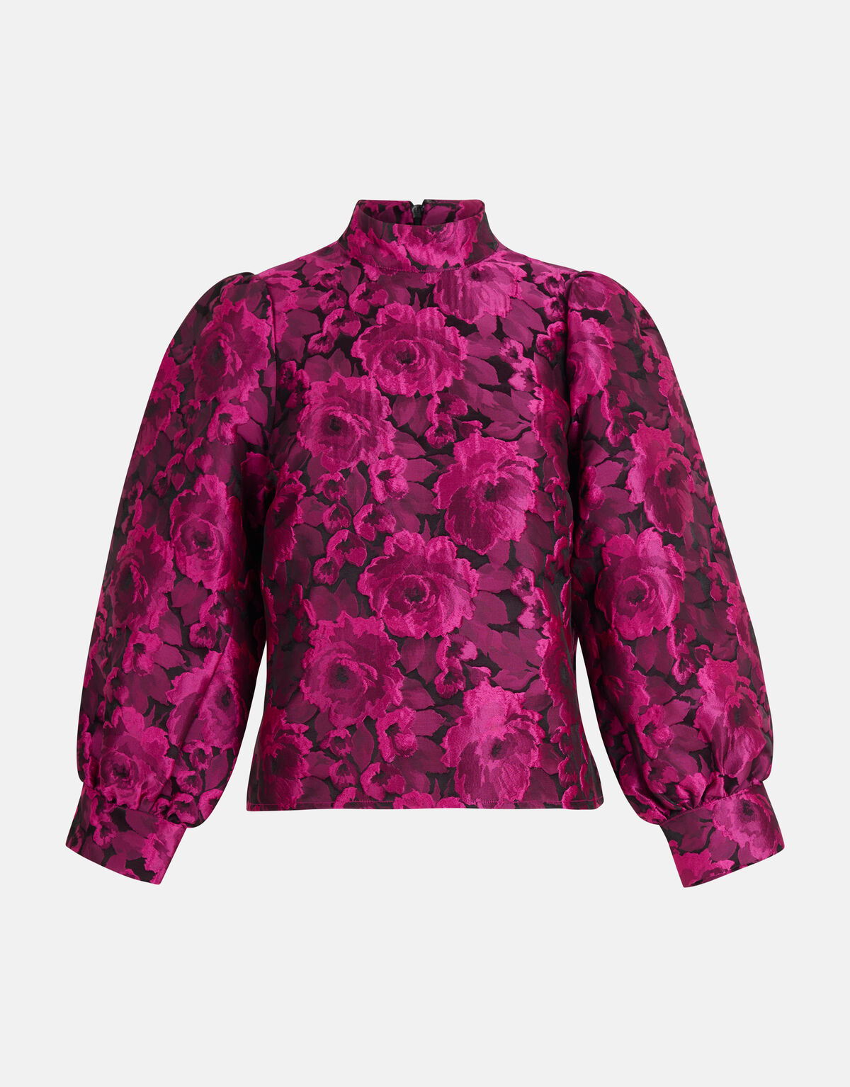 Jacquard Top Paars SHOEBY WOMEN