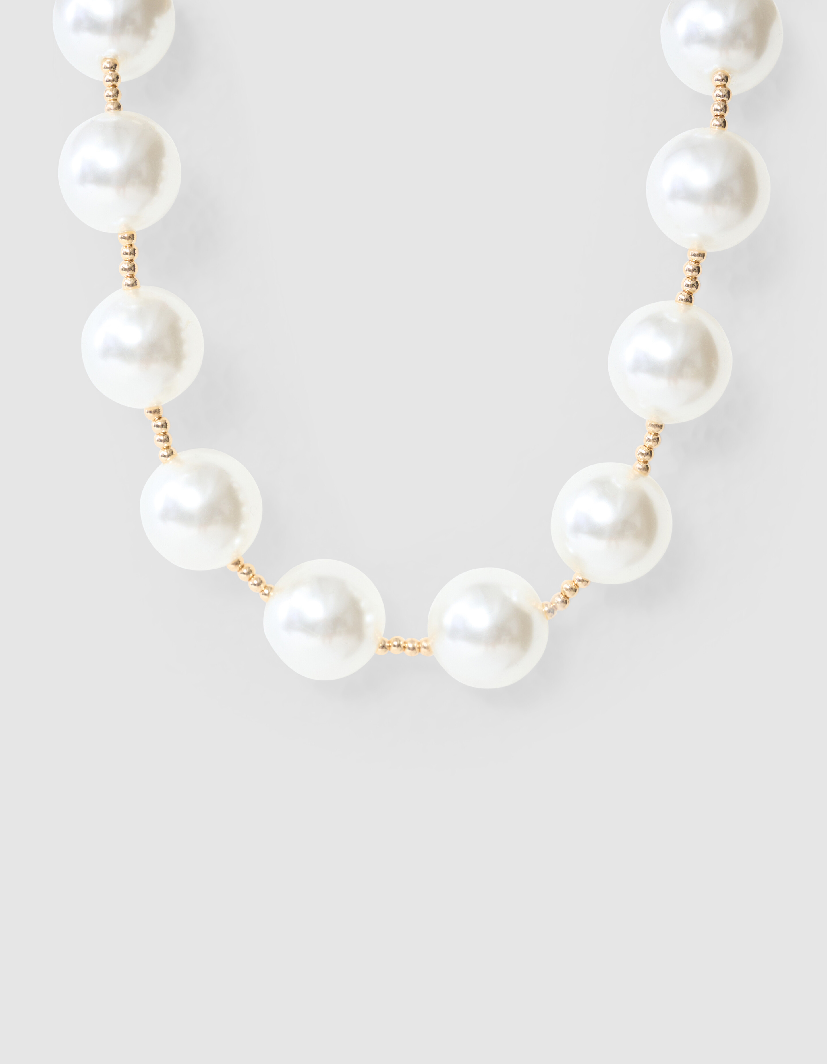 Beaded Parel Ketting Goud SHOEBY ACCESSOIRES