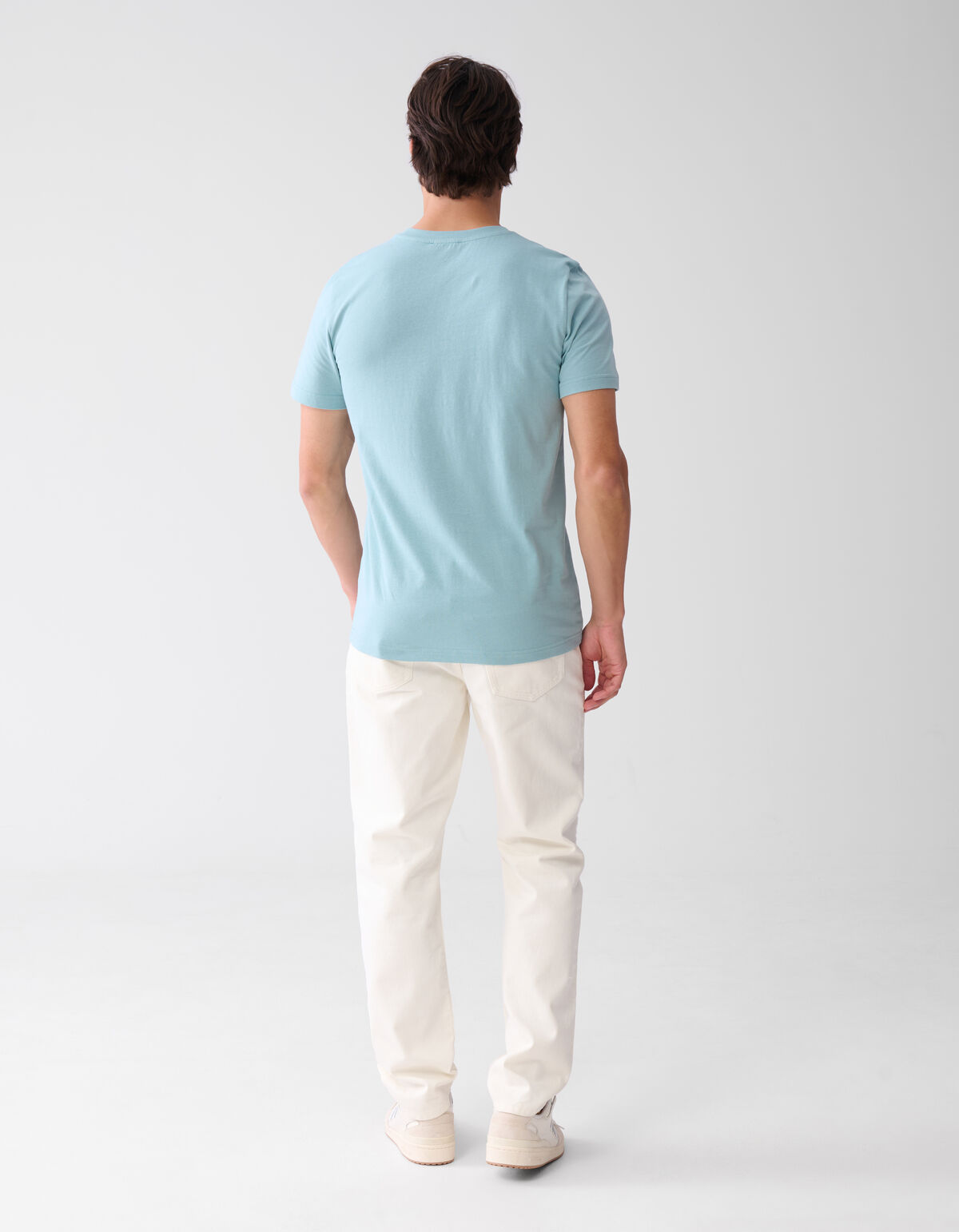 Tapered Fit Broek Gebroken Wit L32 SHOEBY MEN