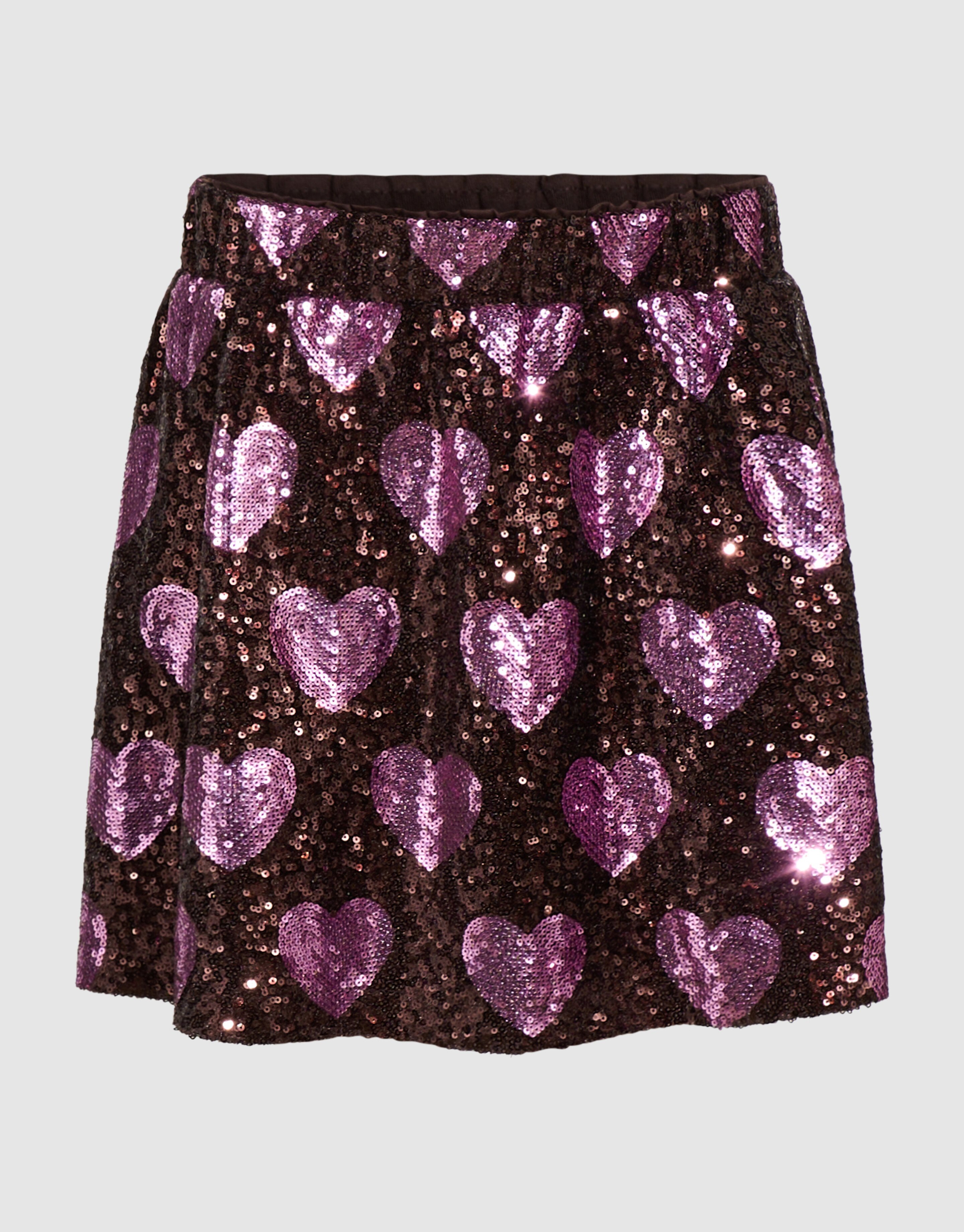 Hartjes Paillettenrok Bruin SHOEBY GIRLS