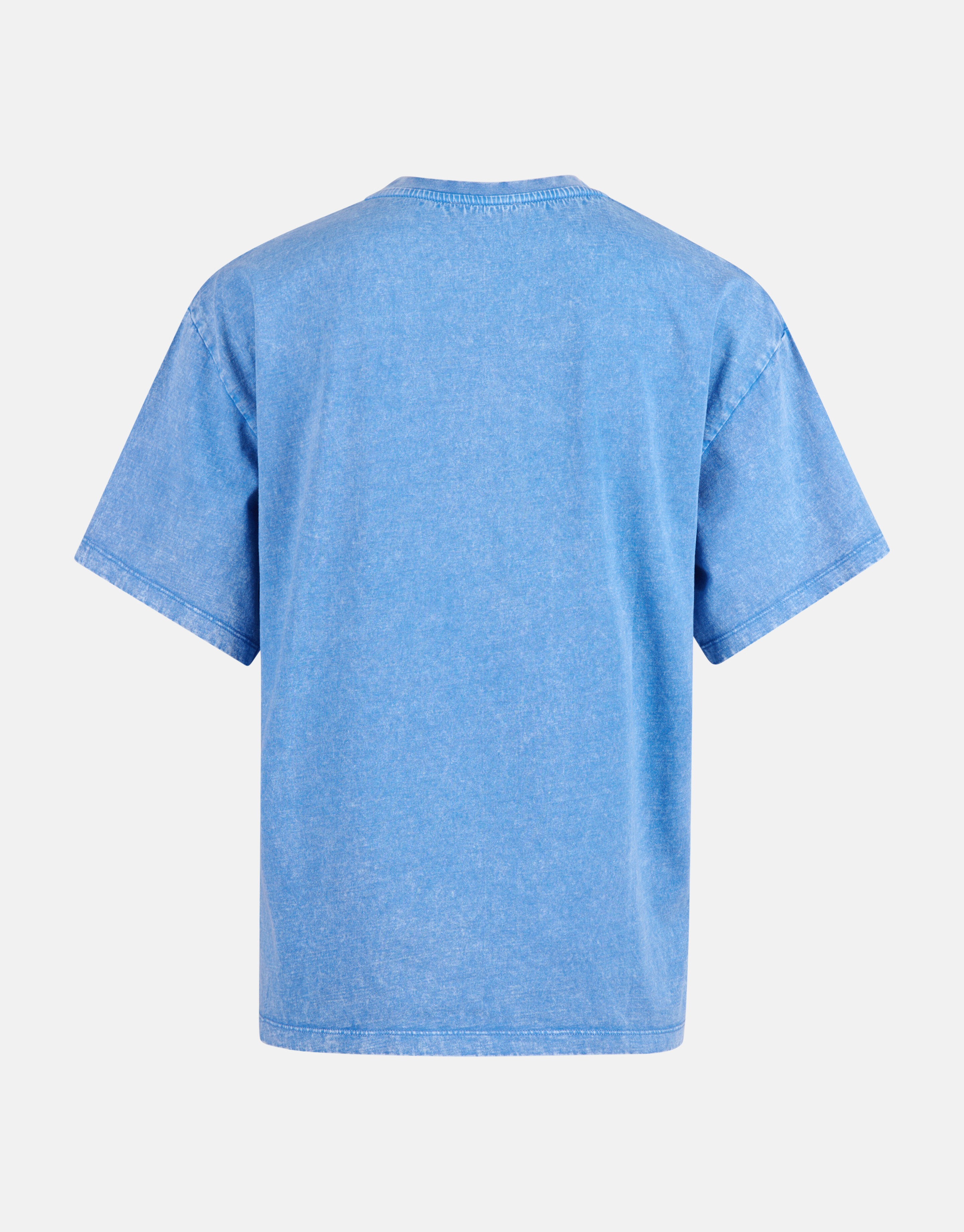 Washed Artwork T-shirt Blauw SHOEBY WOMEN