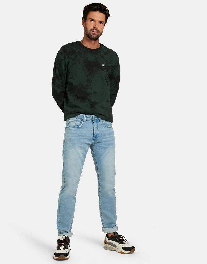 Lucas Slim Gym Bleached Jeans L34