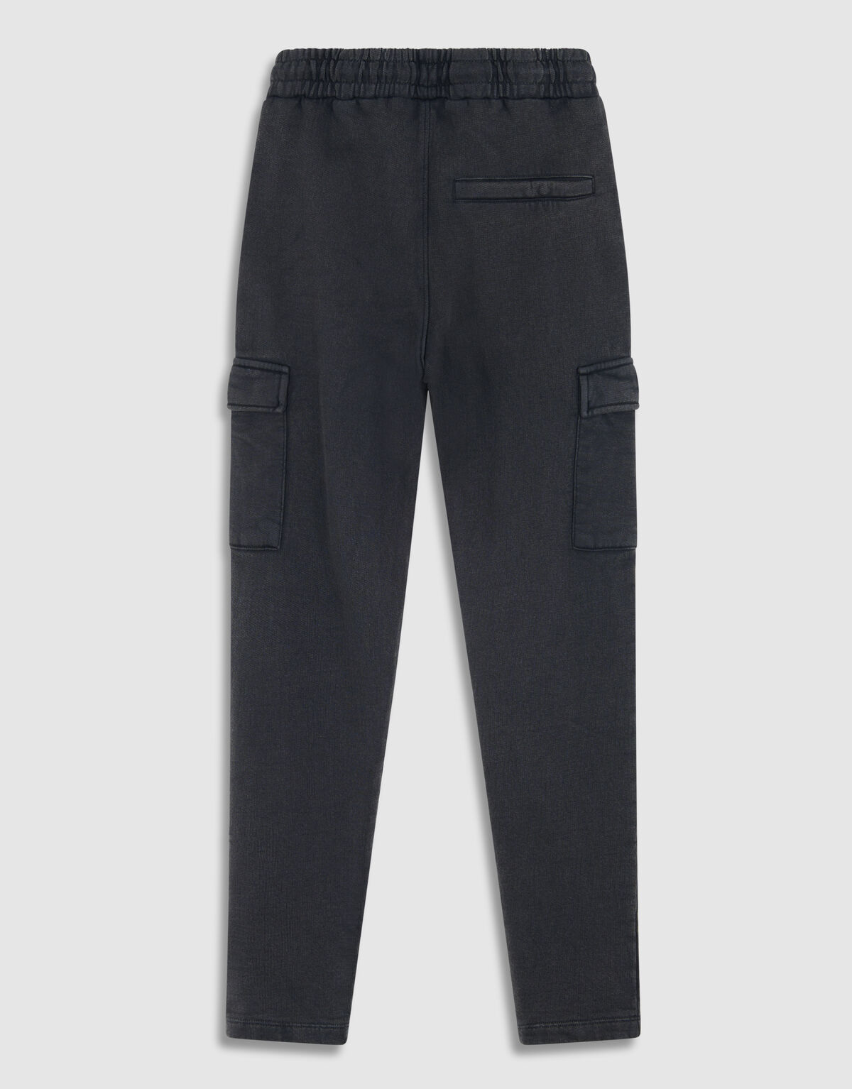Washed Cargo Broek Donkergrijs SHOEBY BOYS