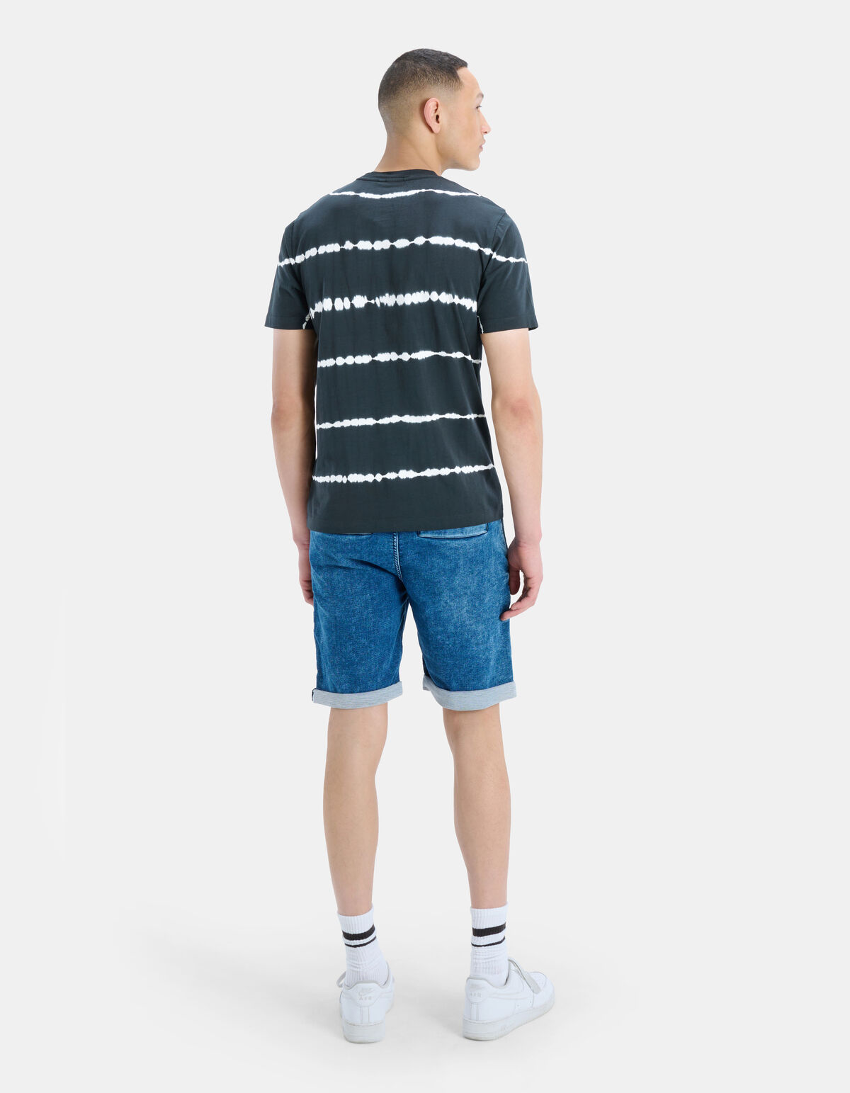 Tie Dye Stripe T-shirt REFILL
