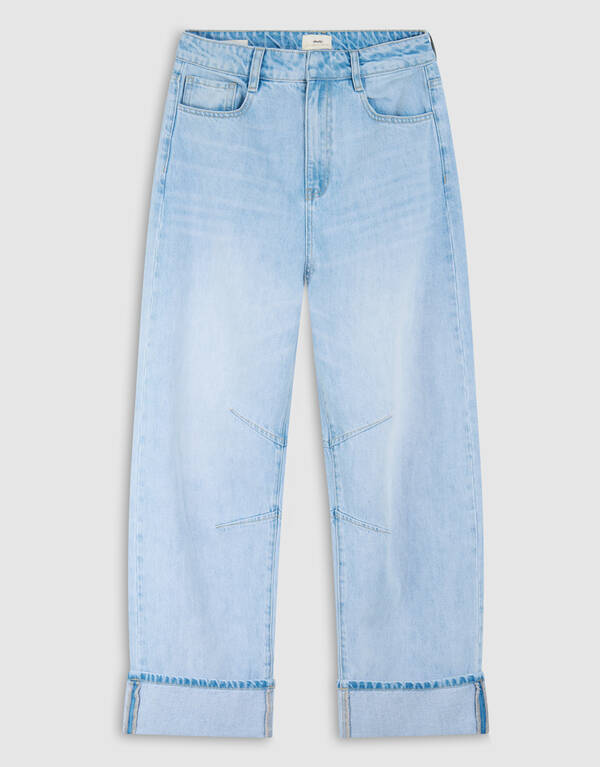 Barrel Fit Jeans Blauw By Lonneke SHOEBY WOMEN