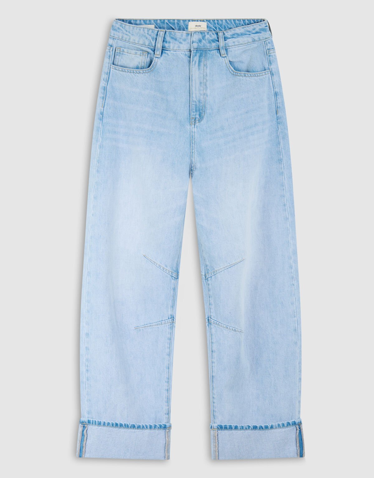 Barrel Fit Jeans Blauw By Lonneke SHOEBY WOMEN