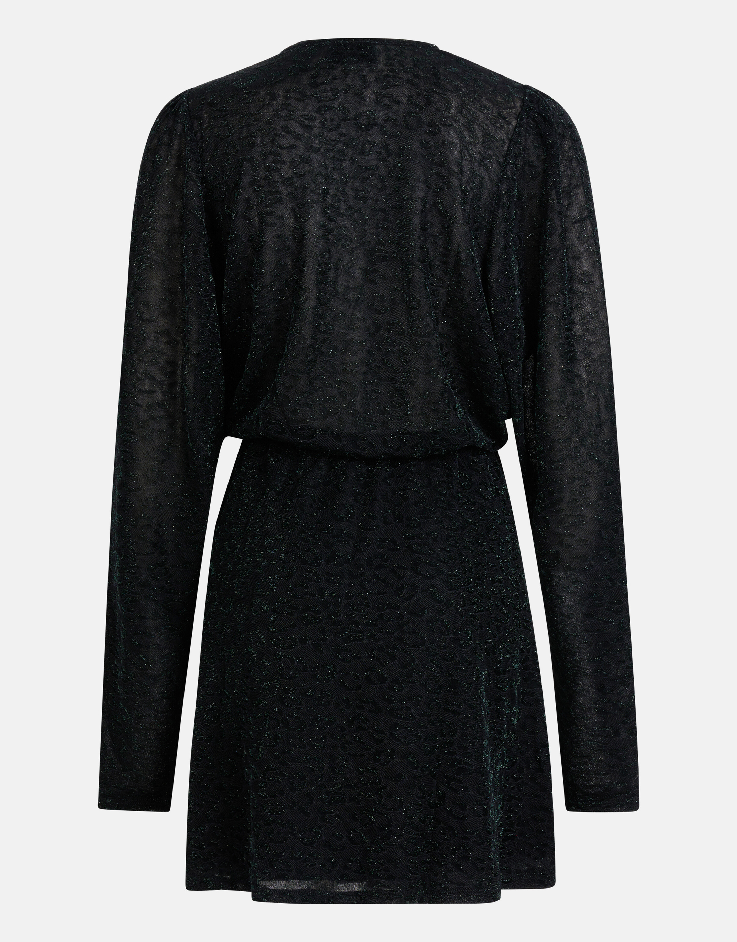 Lurex Jurk Donkergroen SHOEBY WOMEN