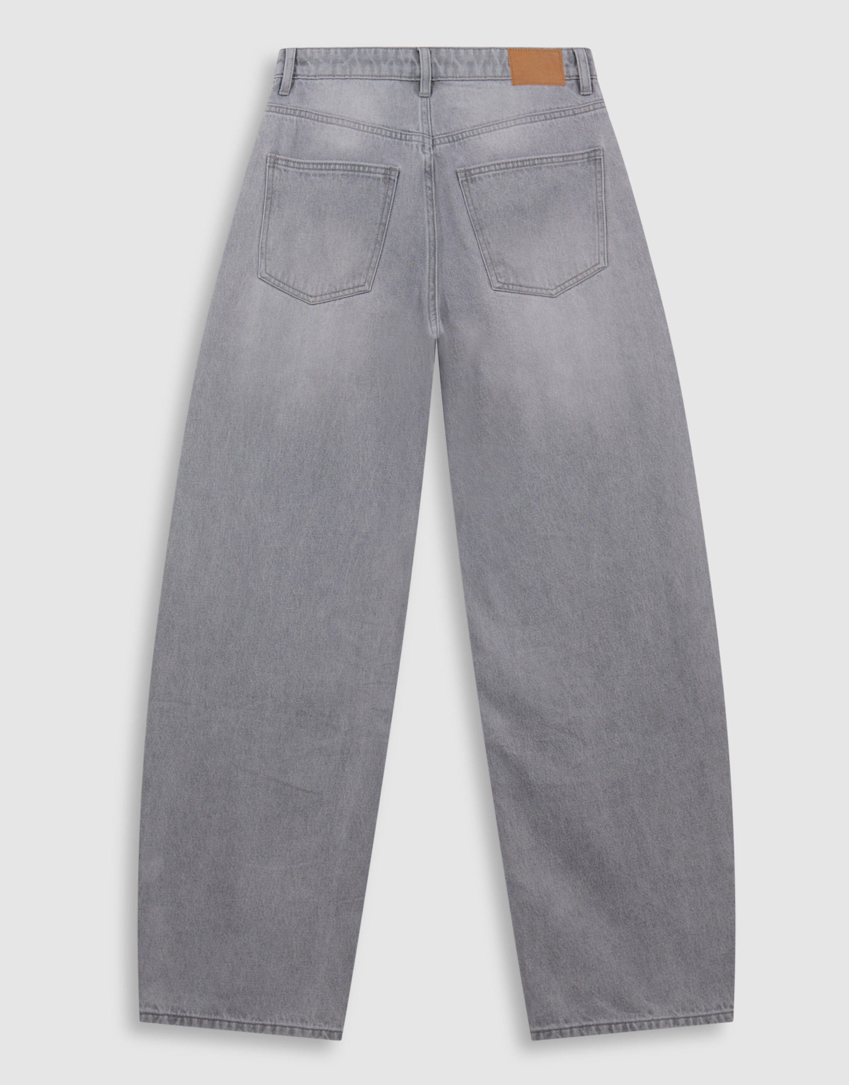 Baggy Fit Jeans Lichtgrijs SHOEBY WOMEN