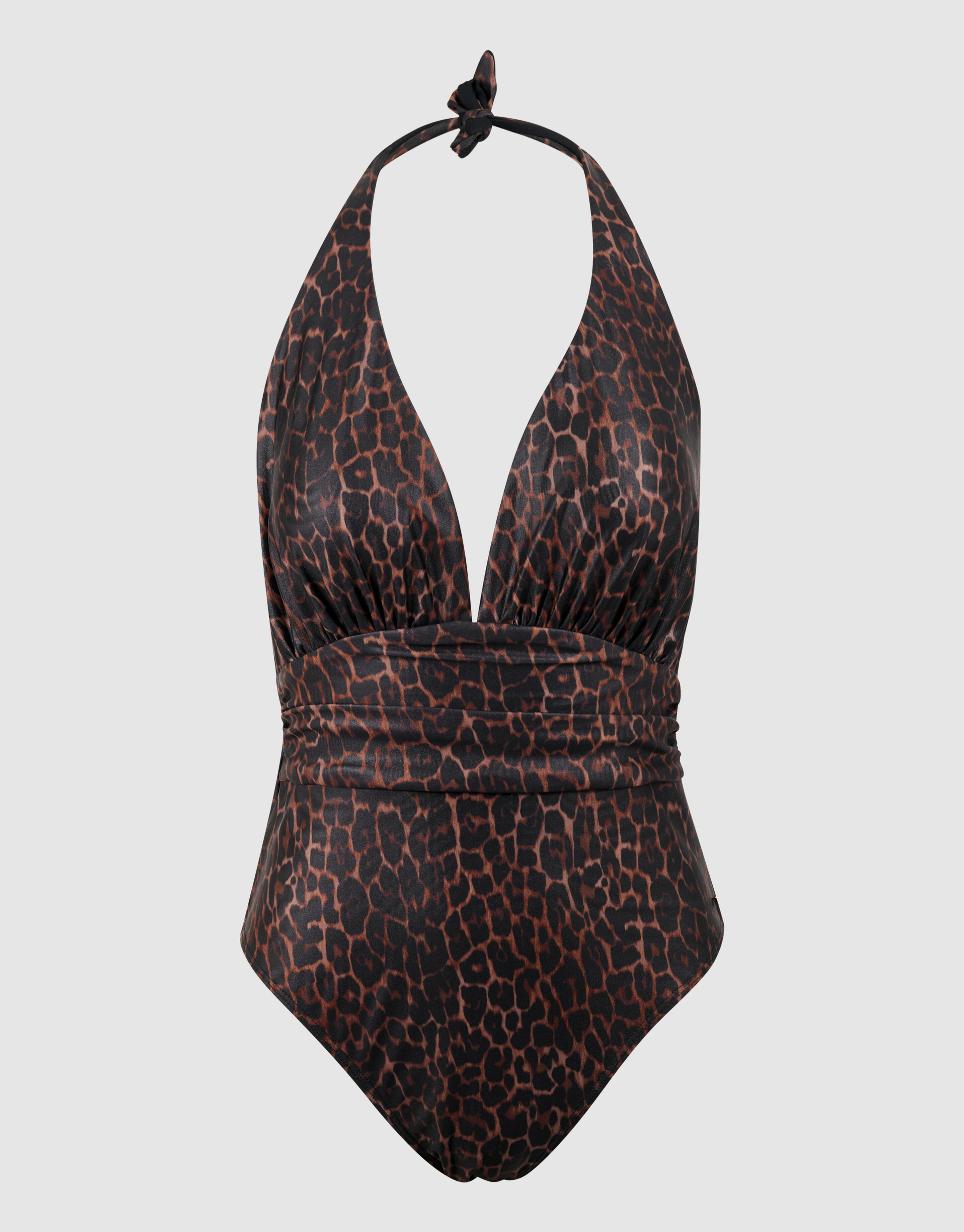 Leopard Badpak Donkerbruin SHOEBY ACCESSOIRES