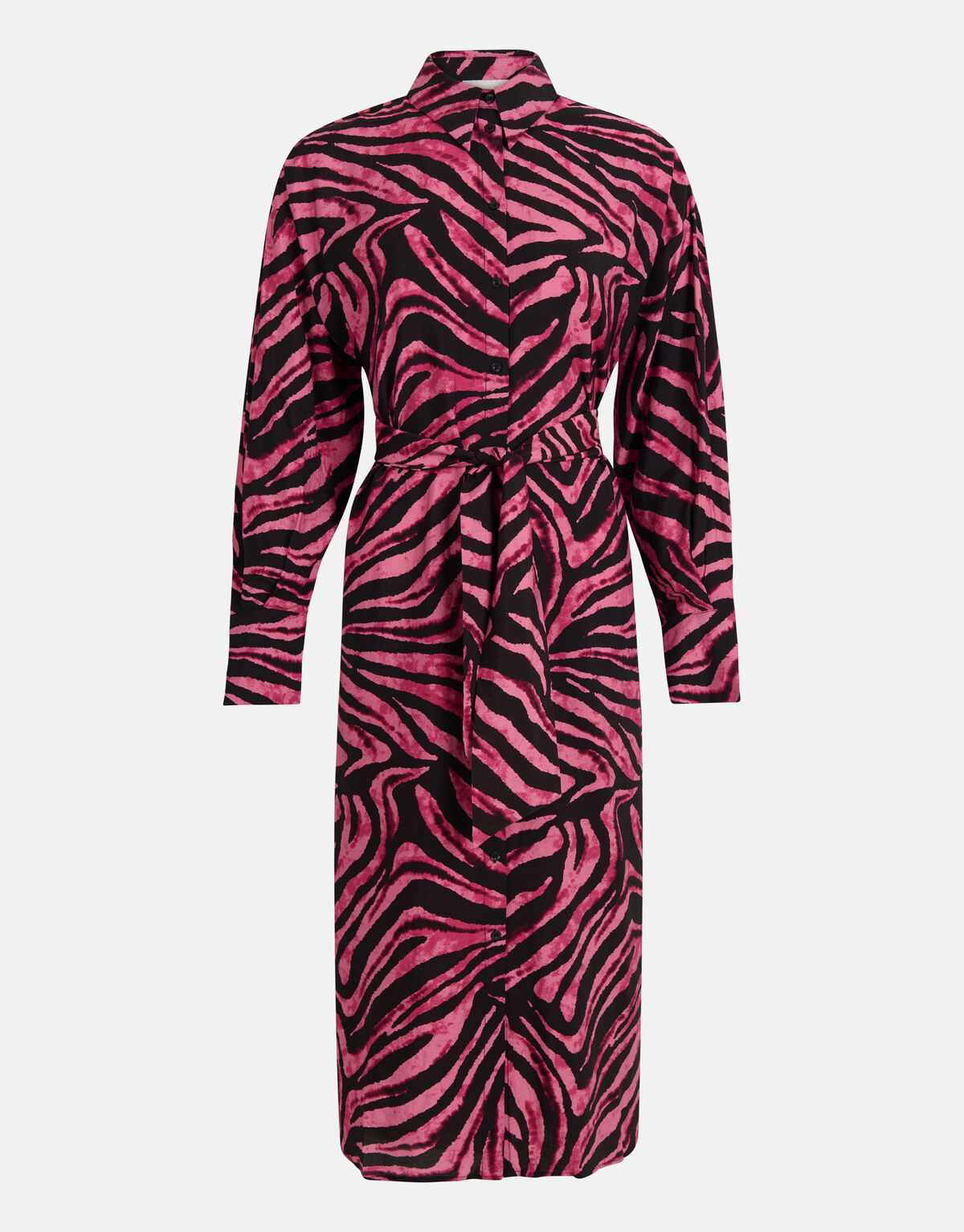 Zebraprint Maxi Jurk Roze SHOEBY WOMEN
