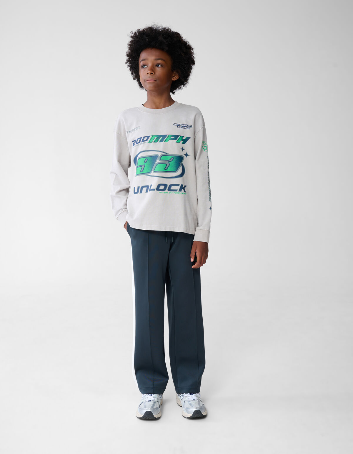 Sporty Broek Donkergroen SHOEBY BOYS