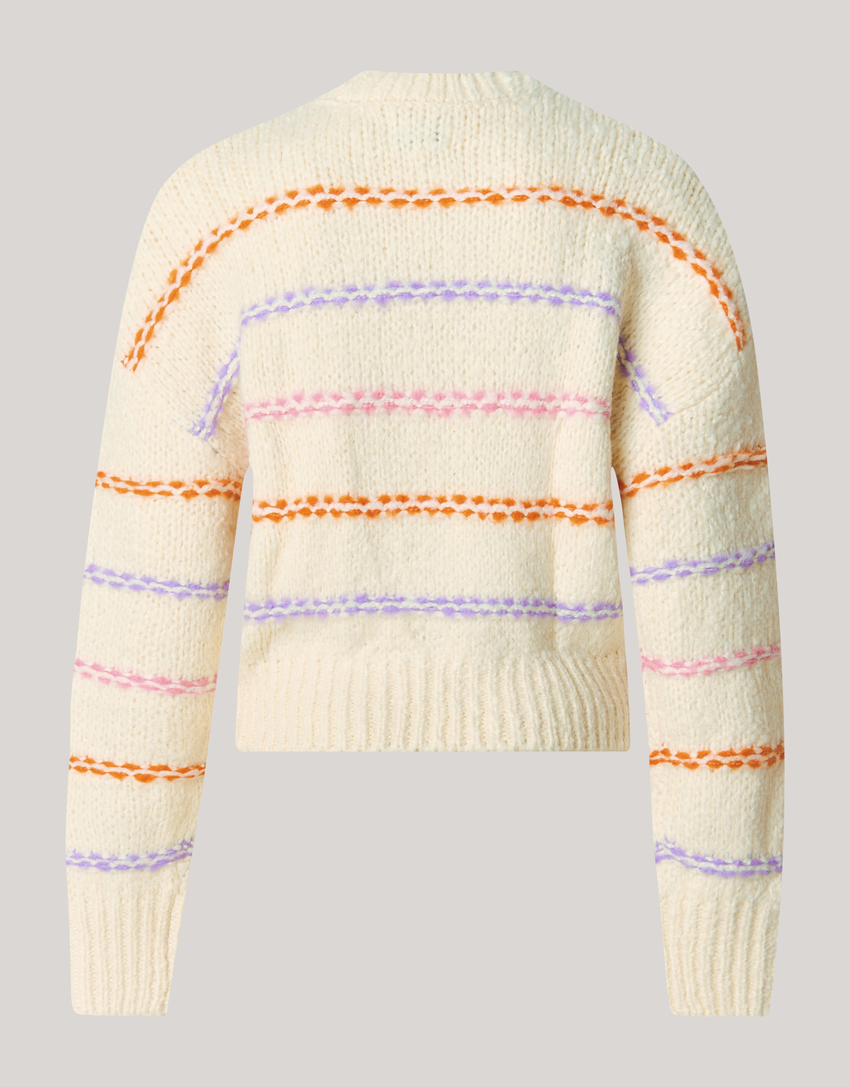 Fun Stripe Trui Gebroken Wit SHOEBY WOMEN