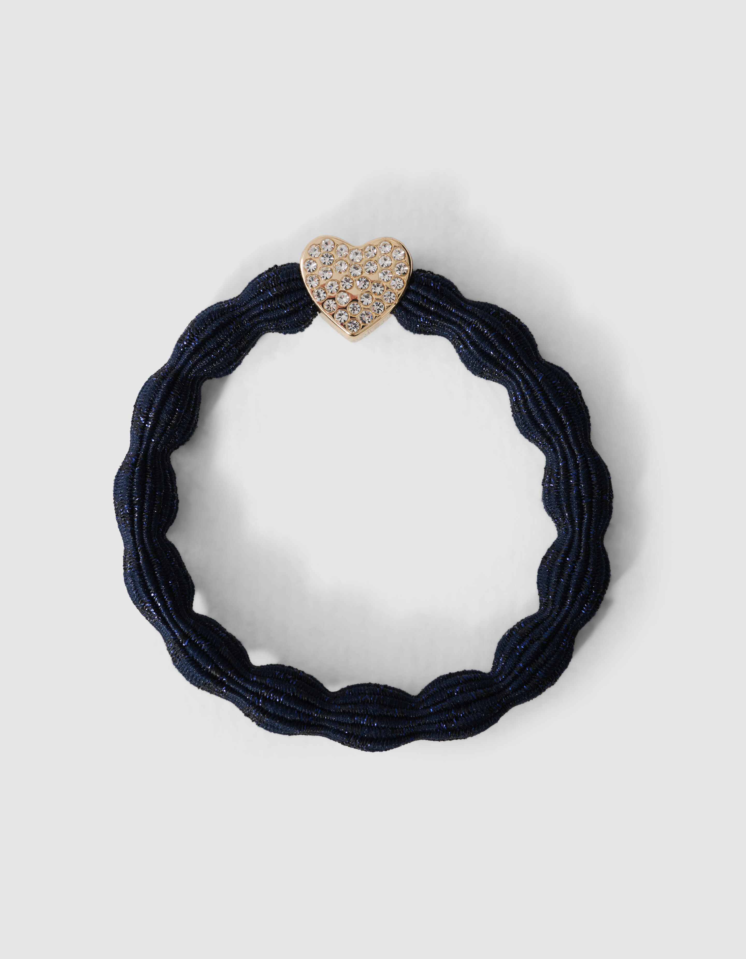 Bubble Charm Haarelastiek Donkerblauw SHOEBY ACCESSOIRES