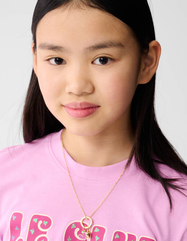 Glitter Club Artwork T-shirt Lichtroze SHOEBY GIRLS