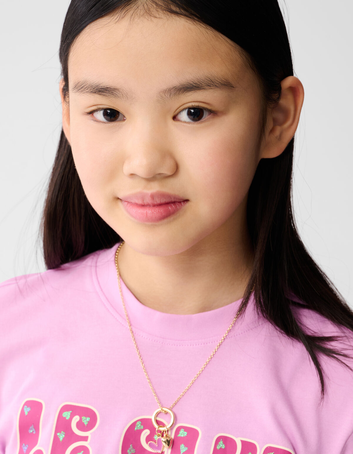 Glitter Club Artwork T-shirt Lichtroze SHOEBY GIRLS