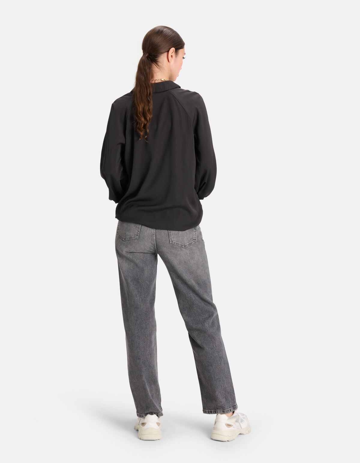 Soepelvallende Blouse Zwart SHOEBY WOMEN