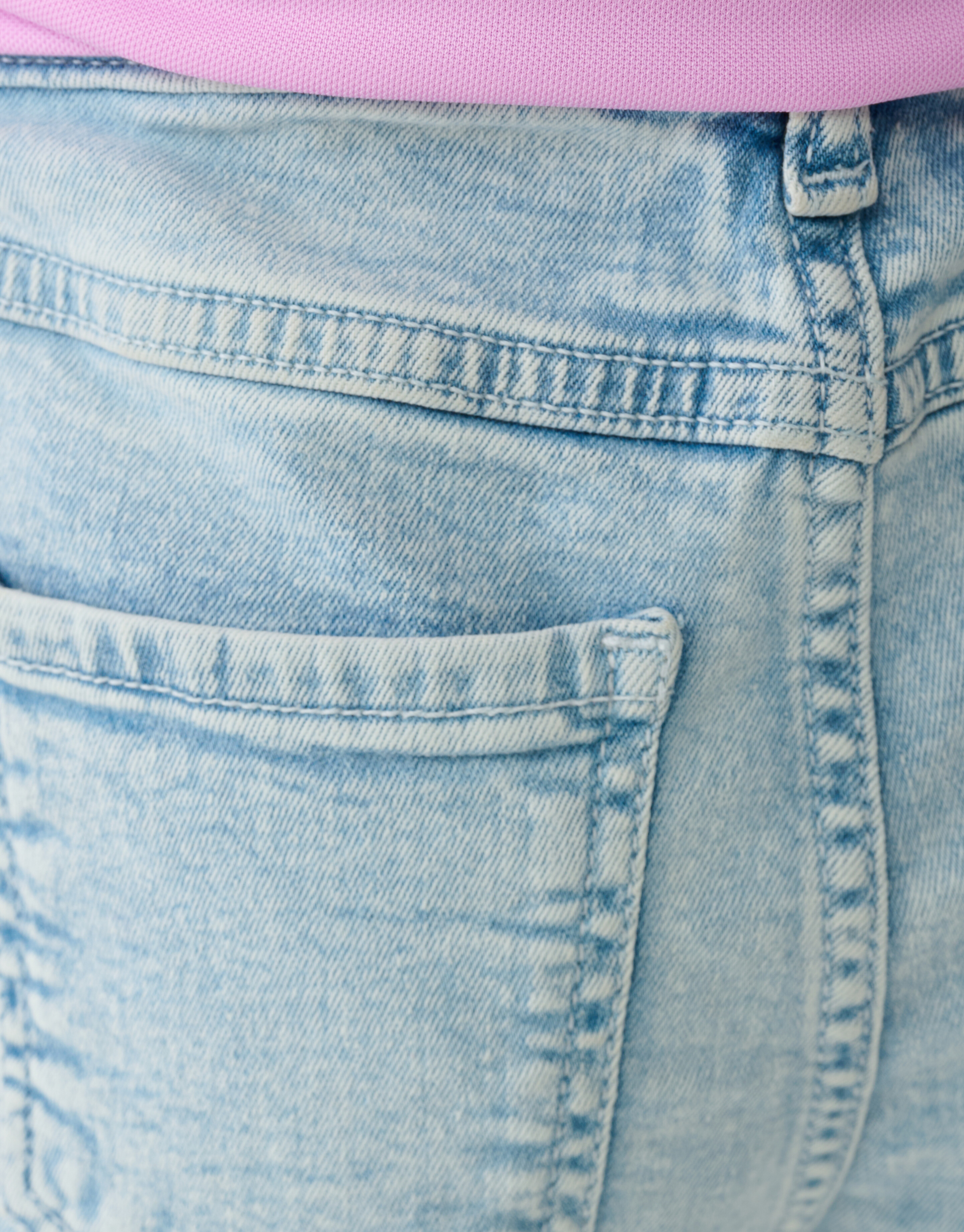 Cargo Straight Fit Jeans Bleached SHOEBY GIRLS