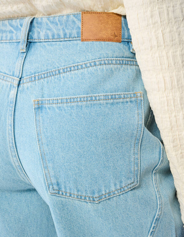 Swirl Barrel Fit Jeans Blauw SHOEBY WOMEN