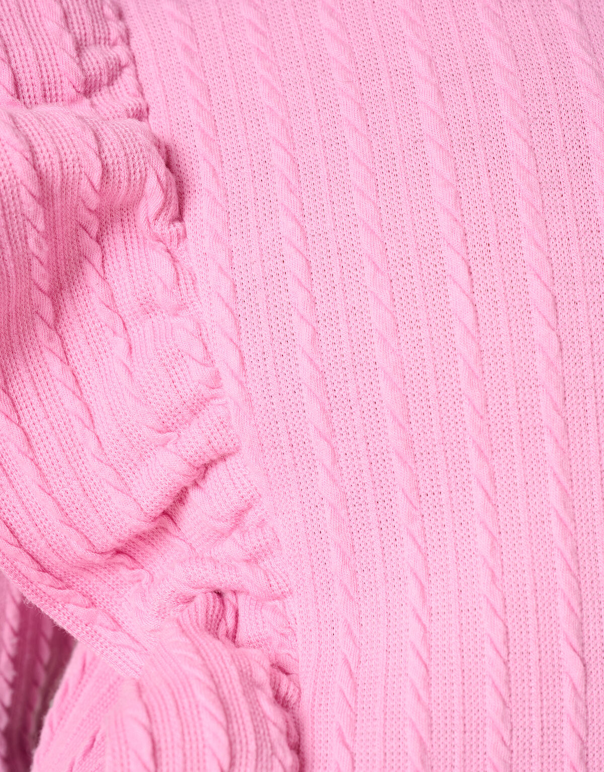 Kabel Ruffle Top Roze SHOEBY GIRLS