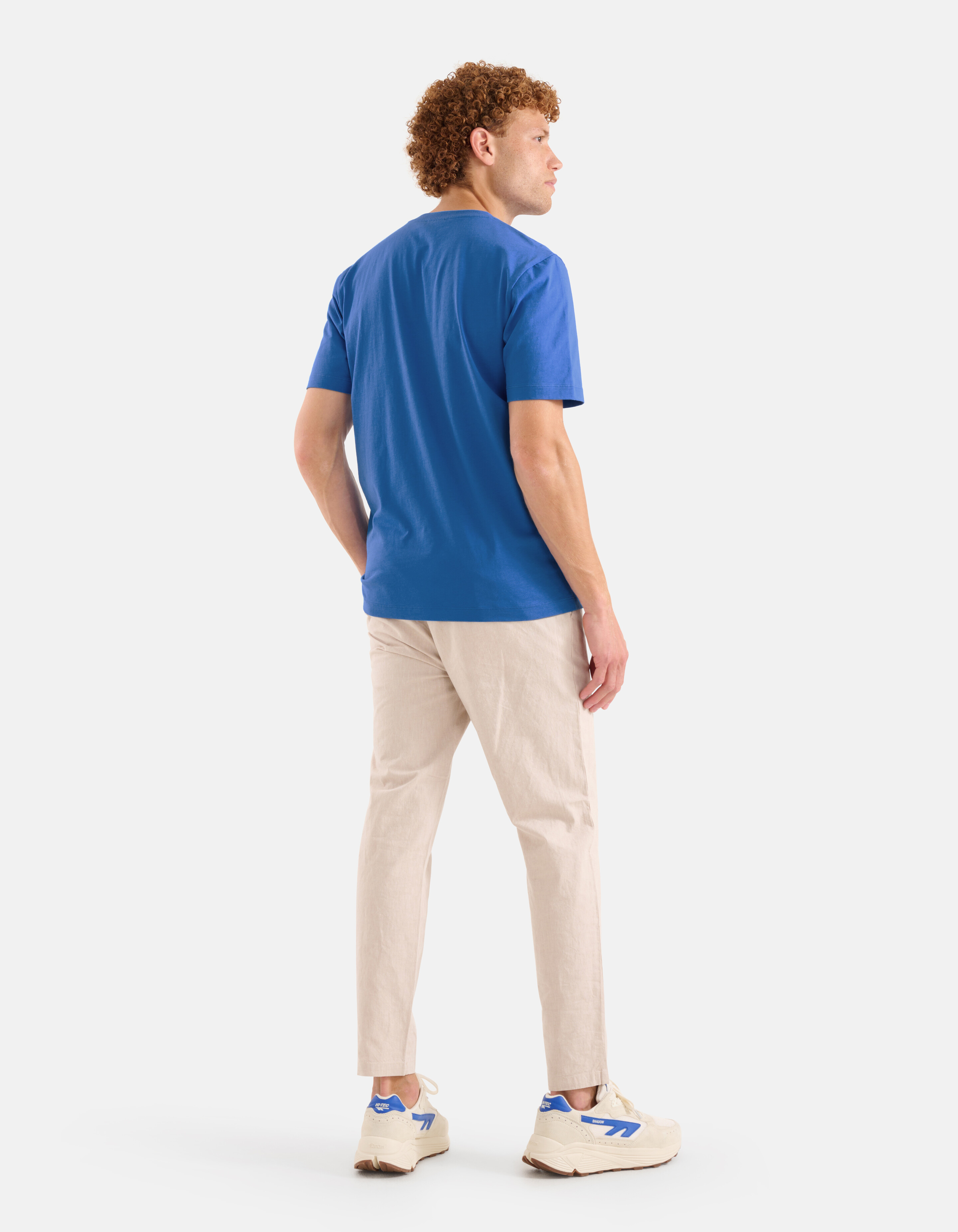 Artwork T-shirt Blauw SHOEBY MEN